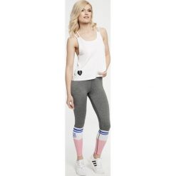 Spodnie damskie: GymHero Legginsy damskie Grey-Socks szare r. M