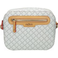 TOREBKA NOBO - NBAG-F2290-C000 - biały - Listonoszka. Białe listonoszki damskie Nobo, na co dzień, w kratkę, eleganckie, bez dodatków. W wyprzedaży za 94,50 zł.