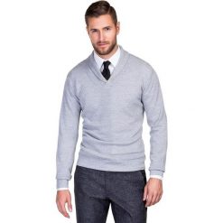 Sweter GERALDO SWPR000157. Brązowe swetry klasyczne męskie marki Giacomo Conti, m, z tkaniny. Za 229,00 zł.