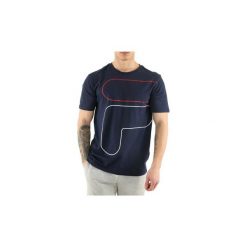 T-shirty z krótkim rękawem Fila T-Shirt UOMO 687134. Niebieskie t-shirty męskie Fila, s, bez wzorów, bez kołnierzyka, krótkie. Za 140,56 zł.