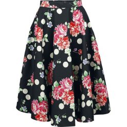 Hell Bunny Collarette 50's Skirt Spódnica czarny. Czarne spódniczki damskie marki Hell Bunny, s, bez wzorów. Za 194,90 zł.