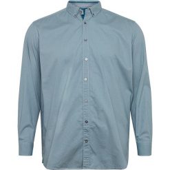 Koszula w kolorze morskim. Niebieskie koszule męskie Tom Tailor, xl, bez wzorów, z bawełny, button down, bez rękawów. W wyprzedaży za 59,95 zł.