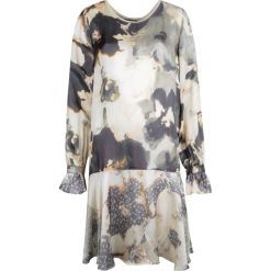 TwinSet Sukienka. Sukienki damskie Twin Set, na co dzień, bez wzorów, z okrągłym kołnierzem, bez rękawów, proste. Za 249,00 zł.