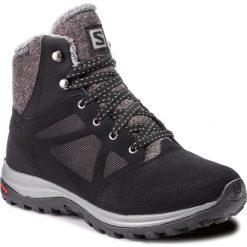 Trekkingi SALOMON - Ellipse Freeze Cs Wp 406132 21 V0 Black/Phantom/Beach Glass. Czarne buty trekkingowe damskie marki Salomon. W wyprzedaży za 429,00 zł.