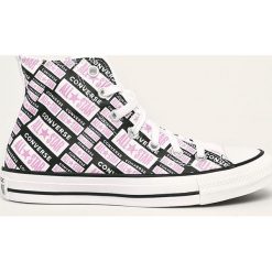 Converse - Trampki. Różowe trampki i tenisówki damskie Converse, bez wzorów, z gumy, na sznurówki. W wyprzedaży za 199,90 zł.