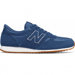 New Balance WL420NPN. Szare buty sportowe damskie New Balance, bez wzorów, ze skóry, klasyczne. W wyprzedaży za 229,99 zł.