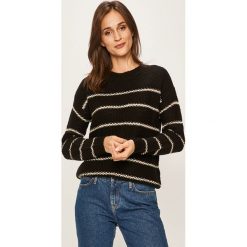 Vero Moda - Sweter. Białe swetry damskie Vero Moda, s, bez wzorów, z dzianiny, bez rękawów, bez kaptura. W wyprzedaży za 69,90 zł.