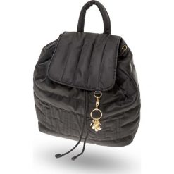 PLECAK Twinset. Czarne plecaki damskie Twinset, z nadrukiem. Za 354,50 zł.