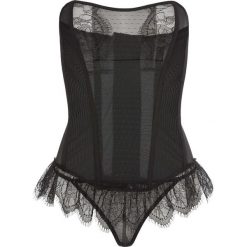 Bluzki body: Gorset + stringi (2 części) bonprix czarny