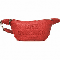 Love Moschino nerka damska JC4292-PP08-KN0-000 czerwona. Czerwone nerki damskie Love Moschino, w paski, eleganckie, bez dodatków. W wyprzedaży za 399,00 zł.