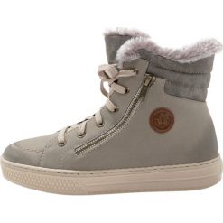Botki damskie lity: Rieker Botki beige mouse mogano