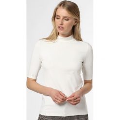 Apriori - T-shirt damski, beżowy. Brązowe t-shirty damskie Apriori, xl, bez wzorów, z mikrofibry, ze stójką. Za 159,95 zł.