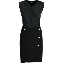 Komplet body i spódnica Pinko 2w1 Ileana PE 19 PBK2 1B13UX 4575. Czarne bluzki damskie Pinko, bez wzorów, z poliesteru, koszulowe. W wyprzedaży za 689,00 zł.
