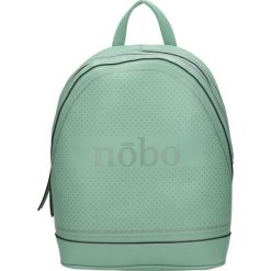 PLECAK NOBO - NBAG-I3940-C008 - zielony - Plecak. Zielone plecaki damskie Nobo, bez wzorów. W wyprzedaży za 149,40 zł.