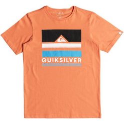Quiksilver T-Shirt Chłopięcy Ss Classic Tee Loud Places Youth, Tees nhj0 Cadmium Orange M. Pomarańczowe t-shirty chłopięce marki Quiksilver, z bawełny, z krótkim rękawem. Za 75,00 zł.