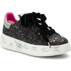 Sneakersy PREMIATA - Belle 4027 Czarny. Czarne półbuty damskie Premiata, ze skóry. W wyprzedaży za 519,00 zł.