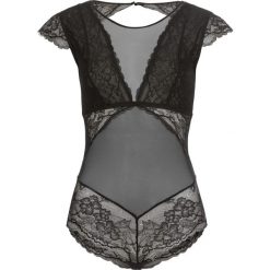 Body bonprix czarny. Czarne body damskie bonprix, bez wzorów. Za 99,99 zł.