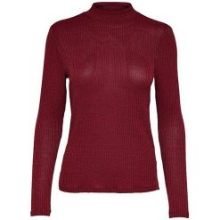 Only Damski Bluza Jersey Jersey L / S High Neck Top Jrs Biking Red (Rozmiar Xl). Czerwone bluzy damskie marki ONLY, na jesień, s, z jersey. W wyprzedaży za 42,00 zł.