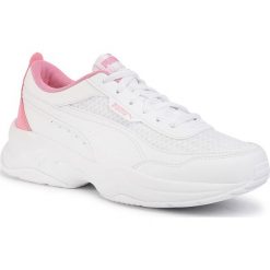 Sneakersy PUMA - Cilia Mode Mesh 371124 01 Puma White/Bubblegum. Białe półbuty damskie Puma, bez wzorów, ze skóry ekologicznej, bez obcasa, na płaskiej podeszwie, bez zapięcia. W wyprzedaży za 229,99 zł.