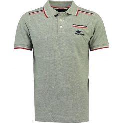 Koszulka polo "Kimple" w kolorze jasnoszarym. Szare koszulki męskie Stone Goose, m, z haftami, z bawełny, bez rękawów. W wyprzedaży za 98,95 zł.