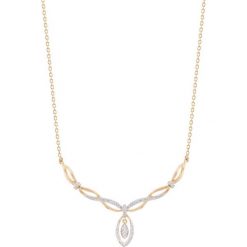 Naszyjniki damskie: Naszyjnik – , Diament 0,17ct