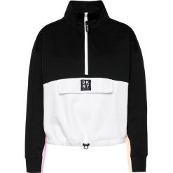 Bluza DKNY Sport DP0T7186. Czarne bluzy sportowe damskie DKNY Sport, s, bez wzorów, z bawełny, bez rękawów, bez kaptura. Za 399,00 zł.