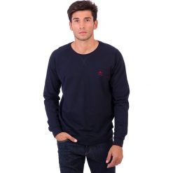 Bejsbolówki męskie: Bluza w kolorze granatowym