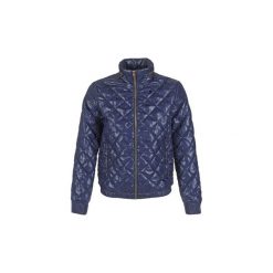 Kurtki pikowane G-Star Raw MEEFIC QUILTED OVERSHIRT. Niebieskie kurtki damskie G-Star RAW, xl, bez wzorów, retro, bez kaptura. W wyprzedaży za 496,30 zł.