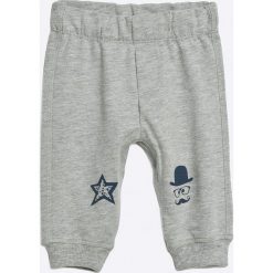 Blukids - Spodnie dziecięce (2-pack). Szare spodnie chłopięce marki Blukids, z bawełny. W wyprzedaży za 34,90 zł.