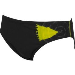 Kąpielówki męskie: Arena Kąpielówki M ESPIRAL BRIEF BLACK,SOFT_GREEN r. 4-80cm