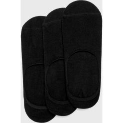 John Frank - Stopki (3 pack). Czarne skarpetki męskie John Frank, bez wzorów, z elastanu. Za 39,90 zł.
