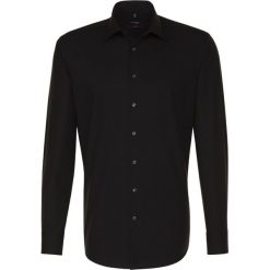 Seidensticker MODERN FIT Koszula biznesowa black. Czarne koszule męskie marki Seidensticker, m, bez wzorów, z bawełny, biznesowe, bez kołnierzyka, bez rękawów. Za 349,00 zł.