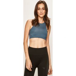 Cardio Bunny - Top Blue Sunset. Niebieskie topy damskie Cardio Bunny, m, bez wzorów, z dzianiny, z okrągłym kołnierzem. W wyprzedaży za 69,90 zł.