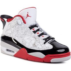 Buty NIKE - Air Jordan Dub Zero 311046 116 White/Black/Varsity Red. Białe buty sportowe męskie Nike, ze skóry, bez zapięcia, do koszykówki, nike air jordan. Za 679,00 zł.