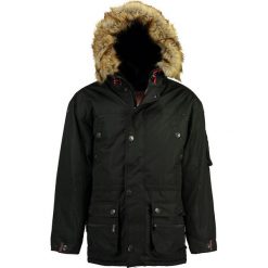 Parka "Altavista" w kolorze czarnym. Czarne parki męskie Geographical Norway Men, s, bez wzorów, bez kaptura. W wyprzedaży za 409,95 zł.