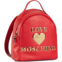Plecak LOVE MOSCHINO - JC4033PP1BLE0500 Rosso. Czerwone plecaki damskie Love Moschino, bez wzorów, ze skóry ekologicznej, eleganckie. Za 849,00 zł.