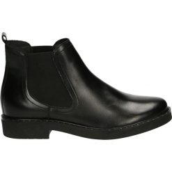 Botki - 142605 G NERO. Czarne botki damskie skórzane marki Venezia. Za 349,00 zł.