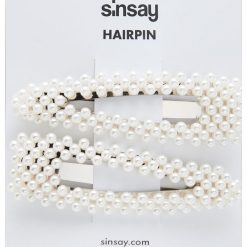 Spinki do włosów - Biały. Białe spinki do włosów damskie Sinsay. Za 12,99 zł.