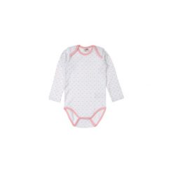 Body niemowlęce z długim rękawem. Szare body niemowlęce TXM, bez wzorów, z długim rękawem. Za 7,99 zł.