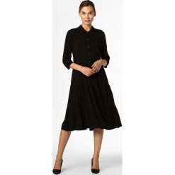 Robe Légère - Sukienka damska, czarny. Czarne sukienki damskie Robe Légère, do pracy, l, bez wzorów, biznesowe, z koszulowym kołnierzykiem, bez rękawów, mini, rozkloszowane. Za 549,95 zł.