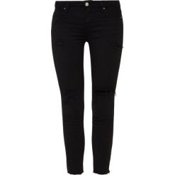Iro JAROD Jeans Skinny Fit black. Czarne boyfriendy damskie Iro, z bawełny. Za 879,00 zł.