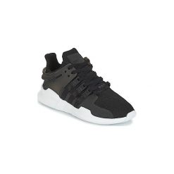 Buty Dziecko adidas EQT SUPPORT ADV J. Czarne trampki dziewczęce Adidas, bez wzorów, bez zapięcia. Za 269,30 zł.
