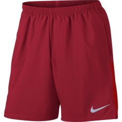 Spodenki do biegania męskie NIKE FLEX RUNNING SHORT 7IN / 856838-687 - RUNNING SHORT 7IN. Czerwone spodenki i szorty męskie marki Nike, m, bez wzorów, do biegania. Za 111,00 zł.