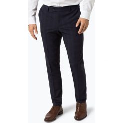Finshley & Harding London - Męskie spodnie od garnituru modułowego – Grant IB, niebieski. Niebieskie spodnie męskie marki Finshley & Harding London, s, bez wzorów. Za 349,95 zł.