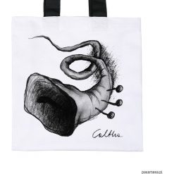 Trąbka - torba premium (kolory). Białe shopper bag damskie Pakamera, z materiału. Za 79,00 zł.