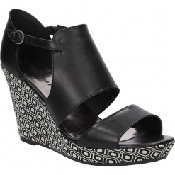 SANDAŁY TAMARIS 1-28030-36. Czarne sandały damskie Tamaris. Za 169,99 zł.