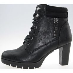 Tom Tailor Botki damskie na obcasie 7991705 41 czarne. Czarne botki damskie Tom Tailor, na zimę, ze skóry, bez obcasa, na obcasie, bez zapięcia. Za 359,00 zł.