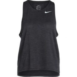 Nike Performance DRY MEDALIST TANK Koszulka sportowa black/anthra/reflective silver. Czarne topy sportowe damskie marki Nike Performance, xs, z materiału. W wyprzedaży za 199,20 zł.