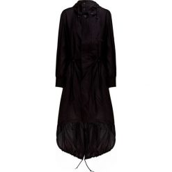 Płaszcz Y-3. Czarne kurtki damskie Y-3, z nadrukiem, z dzianiny. Za 2640,00 zł.