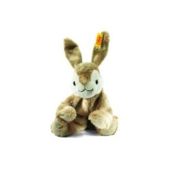 Steiff Maskotka Zajączek Floppy 16 cm. Szare przytulanki i maskotki marki Steiff, z materiału. Za 84,00 zł.